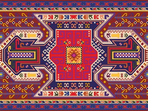 Old Armenian rug by Diana Karapetyan on Dribbble