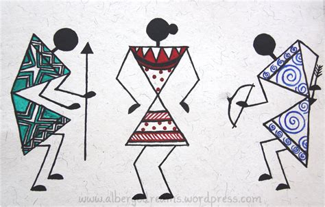 Which Colour Used For Warli Painting - Design Talk