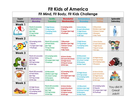 Fit Kids Fitness Challenge – Fit Kids