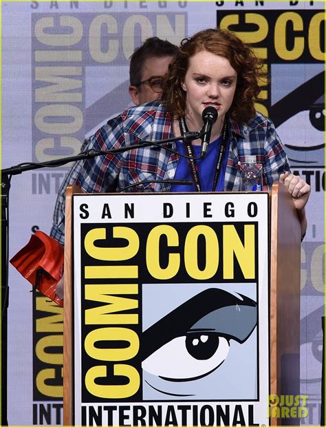 Full Sized Photo of shannon purser surprises stranger things cast at ...