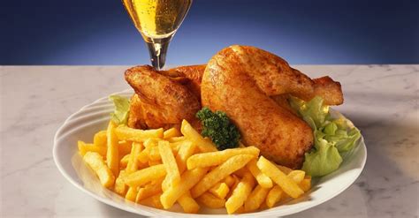 Roasted Chicken with Fries recipe | Eat Smarter USA