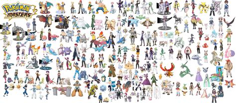 Pokemon Masters EX Characters by tomyucho on DeviantArt