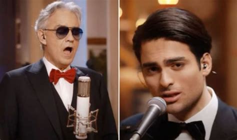 Andrea Bocelli and his son Matteo Bocelli duet Fall on Me for Chinese New Year – WATCH | Music ...