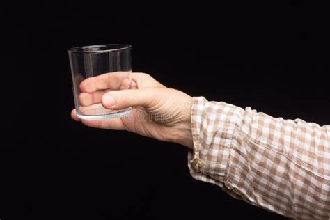 Glass of Water in Clear Glass Cup Stock Photo - Image of drink, move ...