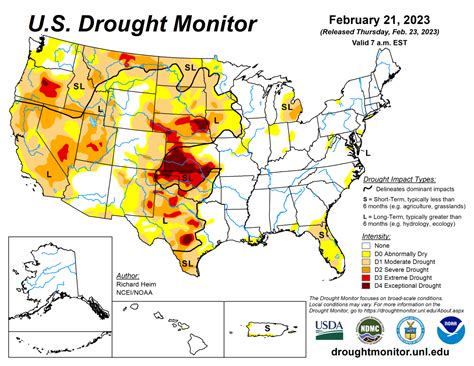 U.S. Drought: Weekly Report for February 21, 2023 | National Centers ...