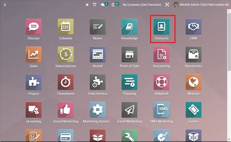 Overview of Odoo 16 Contact Module