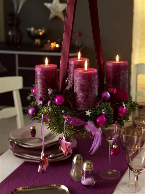 41 Fresh Christmas Decorating Ideas-Advent wreath candles - family ...