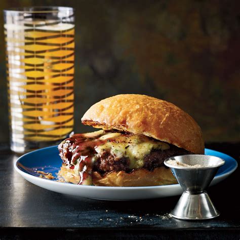 Umami Burgers with Port and Stilton Recipe - Adam Fleischman