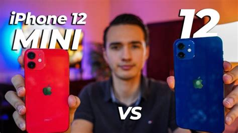 ¿Cuál es mejor el iPhone 12 o el 12 mini?