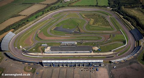 aeroengland | aerial photograph of Rockingham Motor Speedway Corby Northamptonshire England UK