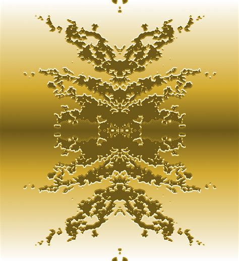 Gold Leafy Pattern Free Stock Photo - Public Domain Pictures