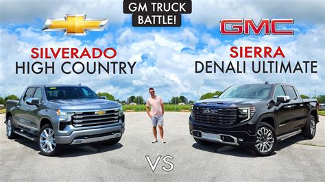 TRUCK SHOWDOWN! -- 2024 Chevy Silverado vs. GMC Sierra: Comparison ...