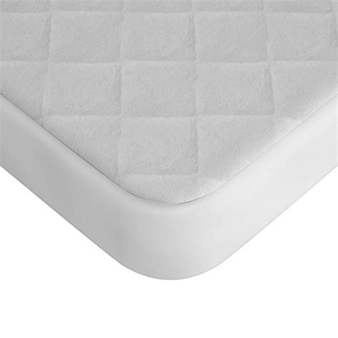 Quilted BAMBOO Waterproof Crib Mattress Protector by Bow-Tiger - Prevent Moisture & Bedbugs from ...