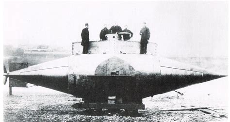 The Resurgam, The World's first powered Submarine, 1879. [2424x1291 ...