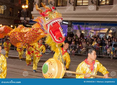 Chinese New Year Parade in Chinatown Editorial Photo - Image of ...