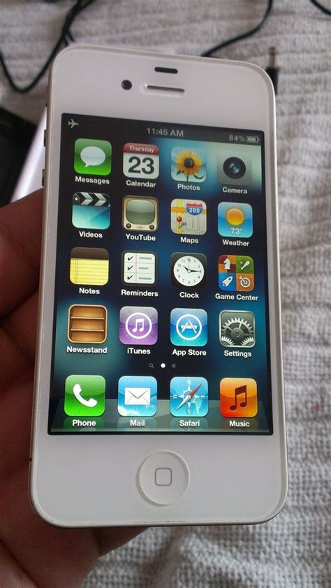 Apple Iphone 4 16gb White Unlocked Price: $489.00 | Apple iphone 4 ...