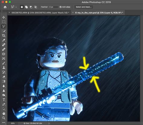 Basic Lightsaber Effects How-To - Toy Photographers