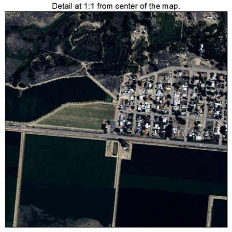 Aerial Photography Map of Avondale, CO Colorado