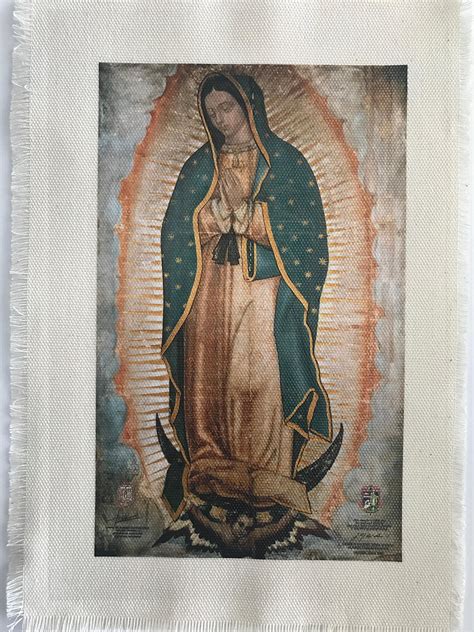 Authentic Laser Copy of Our Lady of Guadalupe taken from the Original ...