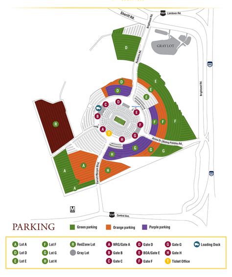 Fedex Field Parking Lot Map - Hiking In Map