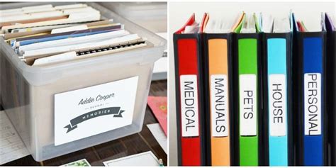 How to Organize Your Papers - Home Paperwork Organization Ideas