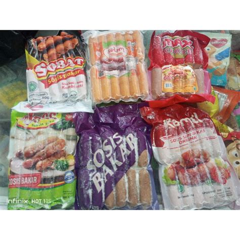 Jual sosis bakar/jumbo mini 500gram | Shopee Indonesia