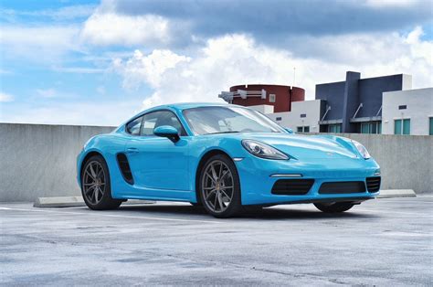 2017 718 Cayman - Miami Blue - 10K Miles | Porsche 718 Forum