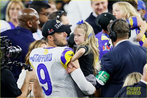 Matthew Stafford, Wife Kelly, & Their Four Kids Celebrate Super Bowl ...