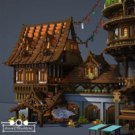 Minecraft Medieval House, Minecraft Mansion, Minecraft Farm, Minecraft Cottage, Minecraft Castle ...