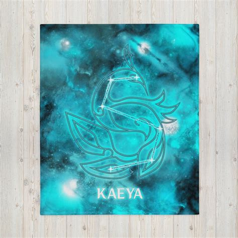 Kaeya Constellation Blanket Genshin Impact - Etsy