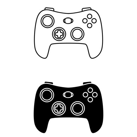 Video Game Controller icon vector. joystick illustration sign. manual control symbol or logo ...