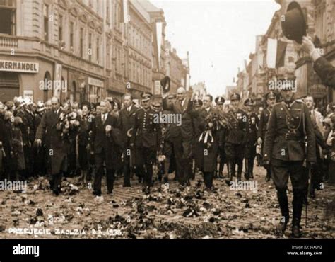 Zaolzie cieszyn zachodni 1938 Stock Photo - Alamy