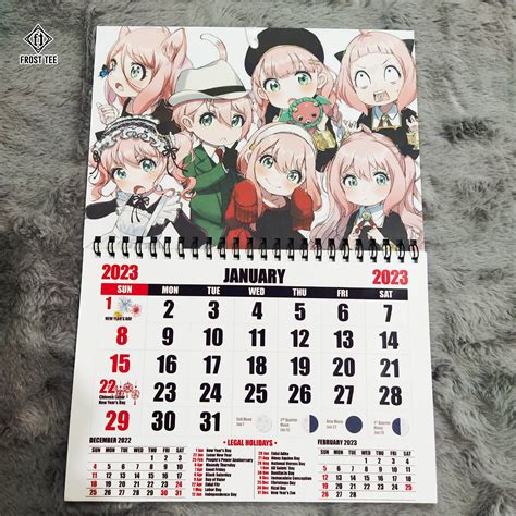 Update more than 86 calendar 2023 anime - in.coedo.com.vn