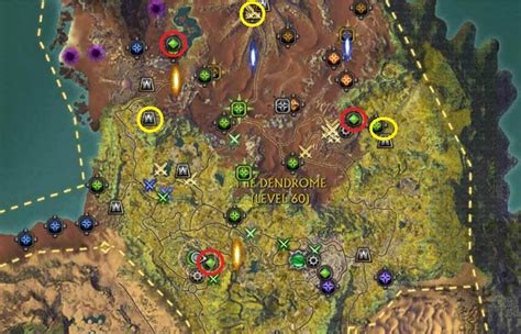 Rift Locations Map