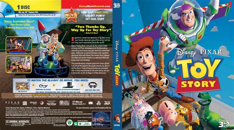 Toy Story - Movie Blu-Ray Scanned Covers - Toy Story 3D :: DVD Covers