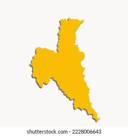 North 24 Parganas Map District West Stock Vector (Royalty Free) 2228006643 | Shutterstock