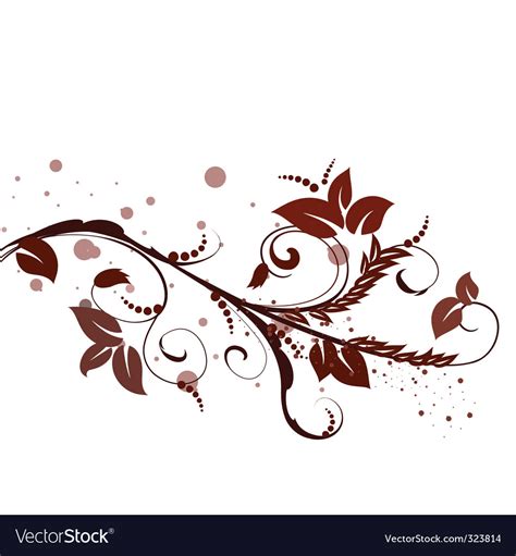 Brown pattern Royalty Free Vector Image - VectorStock