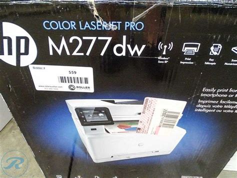 HP LaserJet Pro M277DW Printer and Canon Pixma MG2522 Scanner - Roller Auctions