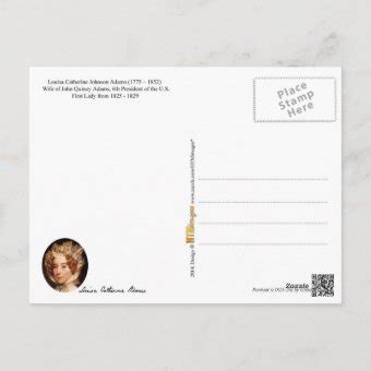 Louisa Adams, First Lady of the U.S. Postcard | Zazzle