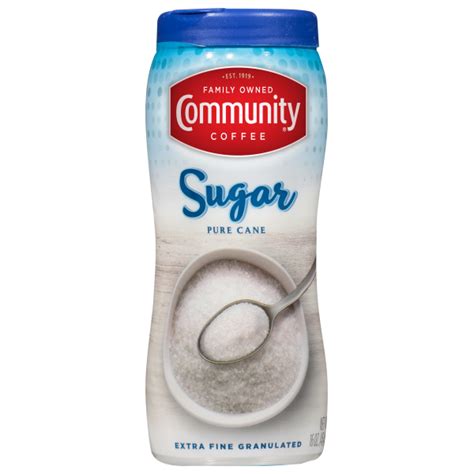 Granulated Sugar - 16 oz | Community Coffee