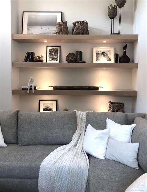 Floating Shelves: See How Easily They Create Open, Airy Interiors ...