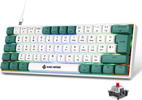 MAGIC-REFINER MK21 AKKO World Tour 60% Wired Mechanical Gaming Keyboard ...