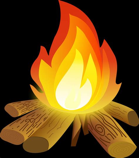 Campfire Vector Art at GetDrawings | Free download