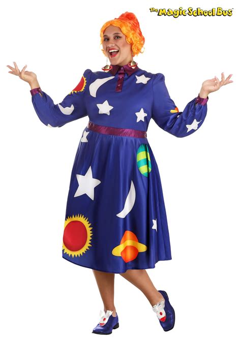 Women's Plus Size Deluxe Ms. Frizzle Costume