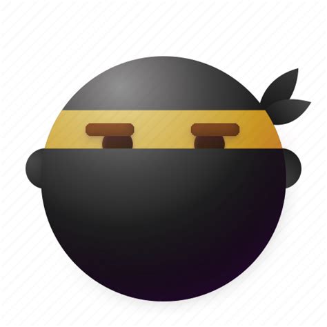 Ninja, smile, emoji, face, emotion, mask icon - Download on Iconfinder