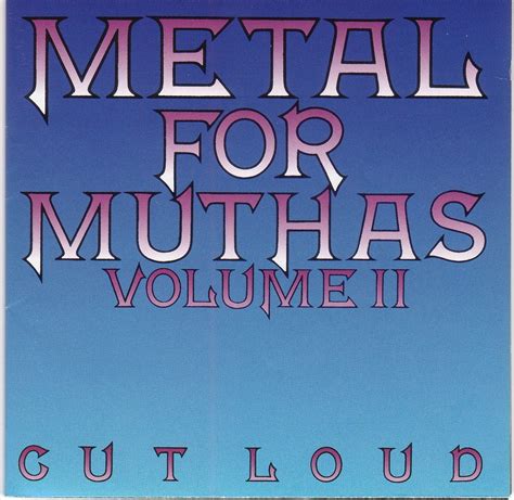 Boneyard Metal: 80's Metal: Various Artists (UK) - Metal For Muthas (Vol. I Reissue/Remastered ...