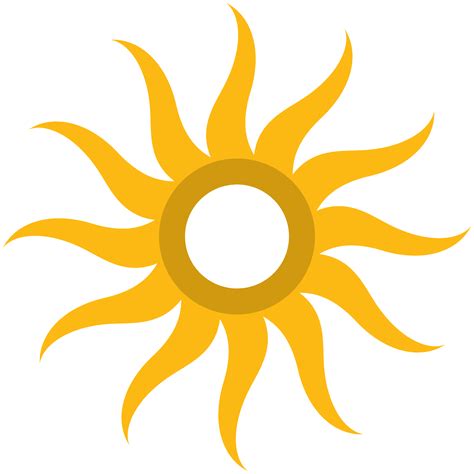 Sun Logo PNG Isolated File - PNG Mart