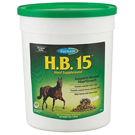 Farnam H.B. 15 Hoof Supplement | Horse supplements, Pet supplements, Hoof care