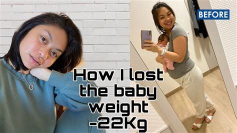 How I lost 48lbs Postpartum | How I prevented stretch marks during/after pregnancy - YouTube