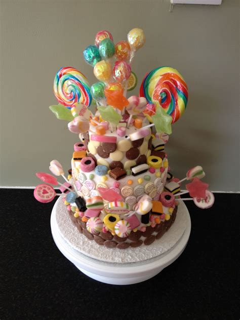 Pin by Gill Dobbie on Allsorts Kids Cakes | Candy birthday cakes, Sweet birthday cake, Sweet cakes